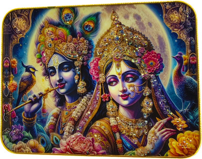SHRI KHATU SHYAM CREATION RADHA KRISHNA Religious Frame