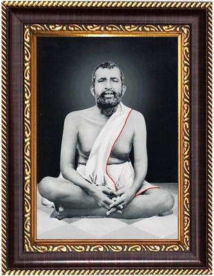 HitechMart Sri Maa Sarada Devi Photoframe 6.7x8.7 inches Religious Frame