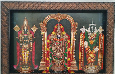 VGS MARKETINGS Thomala Srinivasa Tirupati Balaji Govinda Swamy Religious Frame