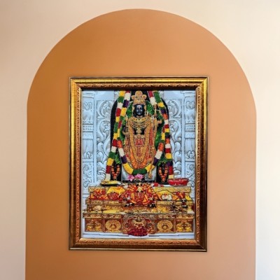 LAXMI STORE Shri Ram Ayodhya Photo Frame Religious Frame