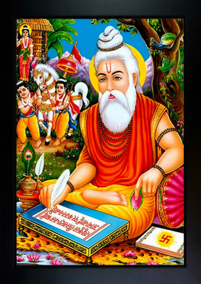 RV SALES Maharishi Valmiki Photo Frame Religious Frame