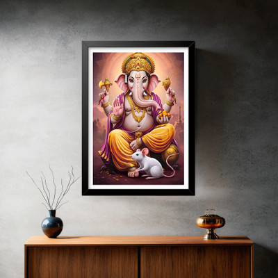 ArtRecall Lord Ganesh photo frame Religious Frame
