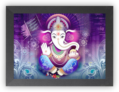 US COLLECTION Ganesh ji Religious Frame