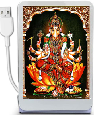 VGS MARKETINGS Goddess Sri Maa Varahi Amma Amman Varaahi Devi Mata Car dashboard Led Photo Religious Frame
