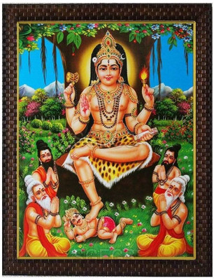 SVC Handicrafts Dakshinamurthy Religious Frame