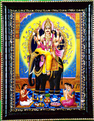SUNINOW Vishwakarma ji Religious Frame