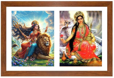 HitechMart Uma and Bhudevi Photo Frame Religious Frame
