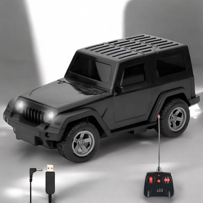 Kid Kraze Remote control Thar Rechargable RC Toys For Kids With Music_E57(Black)