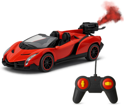 SE Remote Control Car For Kids With Smoke high speed rechargeable RC Car(Red)
