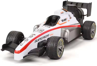 Goyal's Hero Smoke Mist Spray Racing Runner Car Toys 2.4 GHz with LED Light and Sound(Multicolor)