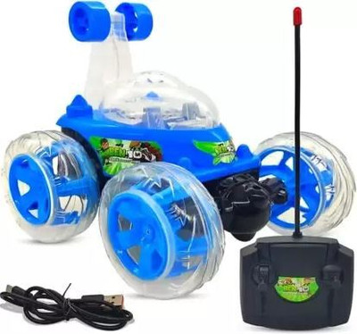 saifiji toyzone HIGH-Speed Double Sided Stunt Remote Control CAR for Kids 360° Rotation(Multicolor)