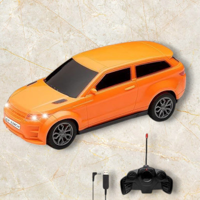 AS TRADERS 3D Famous Car Rechargeable Remote Control Toy O19(Orange)