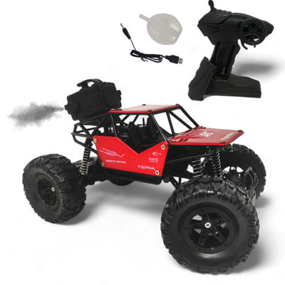 FANSEEKART Off Roader Rock Crawler Car Blue With Mist Smoke And Fully Remote control(Multicolor)