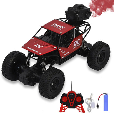 NIYAMAT High Speed 1:18 2WD Remote Control Car with Spray Smoke Function for Boys, Girls(Multicolor)
