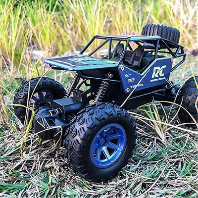 Suthar's High Speed Rock Leader Climbing Rechargeable Car with Pistol Remote Control(Blue)