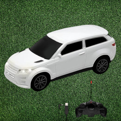 AS TRADERS 3D Famous Car Rechargeable Remote Control Toy W13(White)