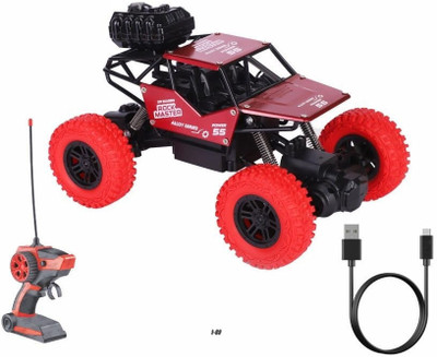 RG TRADERS Off Roading Rock Master with Smoke/Mist Function 192(Red)