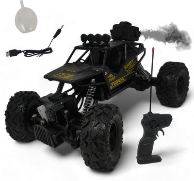 fizz Remote Control Car 4x4 With fully Remote Control And mist Smoke Monster Truck(Multicolor)