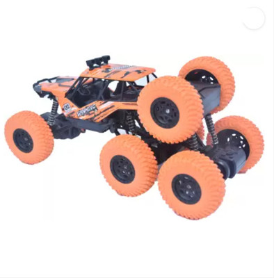 HornFlow 8 Wheel Rock Crawler Car 2.4GHZ 1:18 Scale Monster Truck 4WD Rock Climber Orange(Orange)