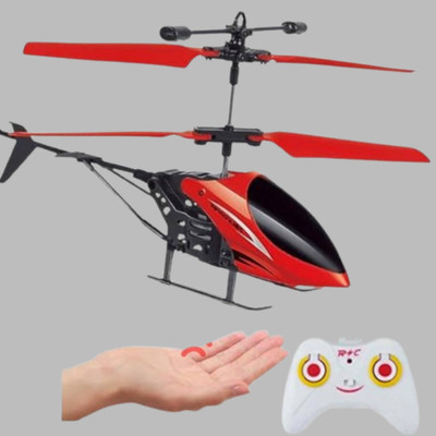 Yugpratap Remote Control Toy Charging Helicopter with 3D Light Toys 91(Multicolor)
