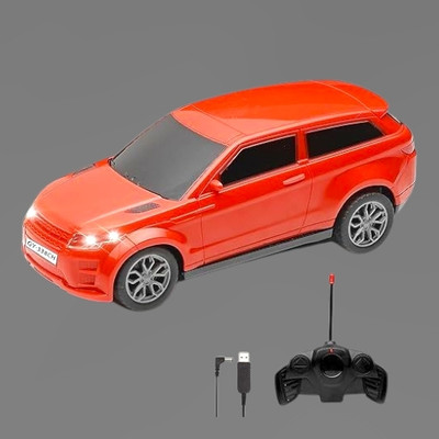 AS TRADERS 3D Famous Car Rechargeable Remote Control Toy R10(Red)