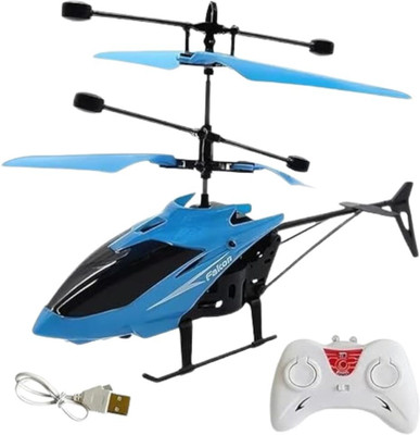 GOSHOPPE ENTERPRISES Drone Toy for Boys/Kids Remote Control Rechargeable with LED Lights Helicopter(Multicolor)