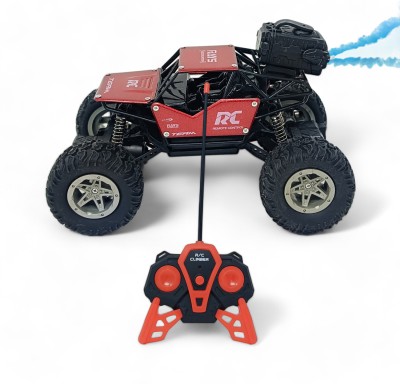 FANSEEKART Monster Truck Rock Crawler metal body with smoke effect toy for kids_32(Multicolor)