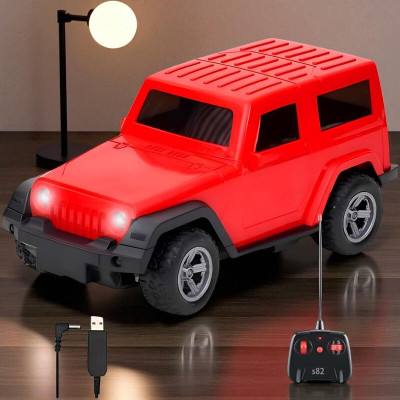 SNM97 Remote control Thar Rechargable RC Toys For Kids With Music_J10(Red)