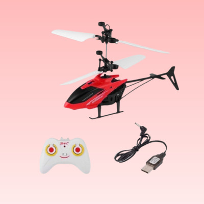 Goldmines Jewellers Toy Charging Helicopter with 3D Light Toys Exceed09(Multicolor)