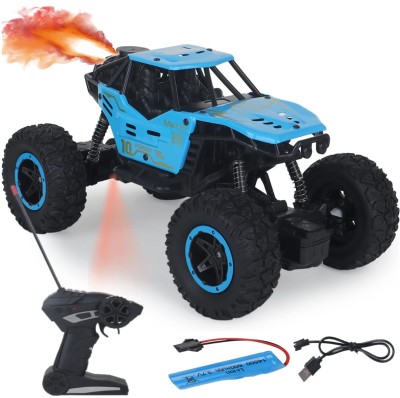 NIYAMAT Remote Controlled Monster Like Model Sports Car(Blue)