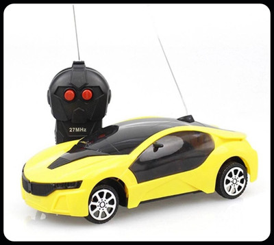 WELCO Wlco 3D Light Fast Speed Remote Control Racing Car Toy for Kids,(ASSORTED)