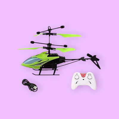 Kid Kraze Remote Control Helicopter Toy With USB Chargeable Cable_a17(Multicolor)