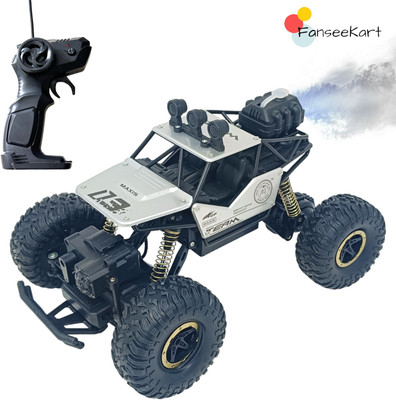 FANSEEKART Remote Control 1:18 Rock Crawler Metal High Speed 4X4 Rechargeable Car_FNS13(Blue)