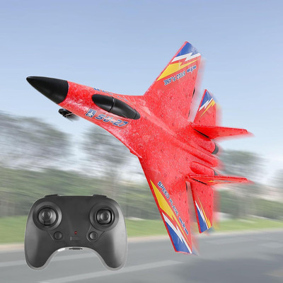 LEMONET RC Glider for Beginner Adult Kids, Easy to Fly EPP Foam RC Aircraft Fighter(Multicolor)