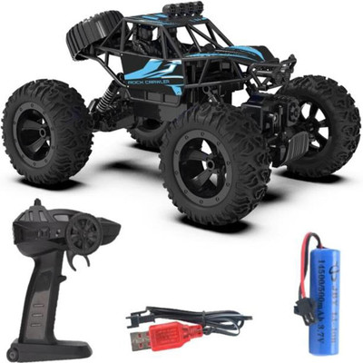 SavanShree Rechargeable Remote-Control Car High Speed Off-Road Rock Crawler(Multicolor)