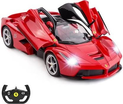 Mitansh Collection Style Remote Control Car With Opening Doors_ MIT-4 (Red)(Multicolor)