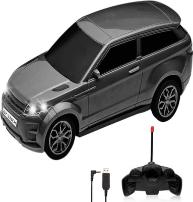 KAVANA Famous Car Remote Control 3D with LED Lights, Chargeable 86(Multicolor)