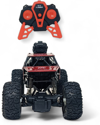 fizz Monster Truck Rock Crawler metal body with smoke effect toy for kids-14(Multicolor)