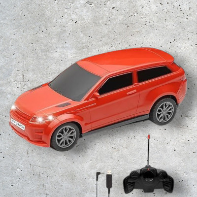 AS TRADERS 3D Famous Car Rechargeable Remote Control Toy R16(Red)