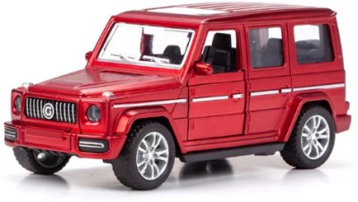 Storex Black Thar Premium Diecast Toy Car with Pull Back Action(Red – Realistic Design for Kids)