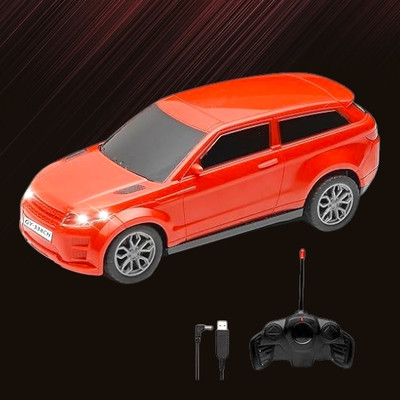 AS TRADERS 3D Famous Car Rechargeable Remote Control Toy R12(Red)