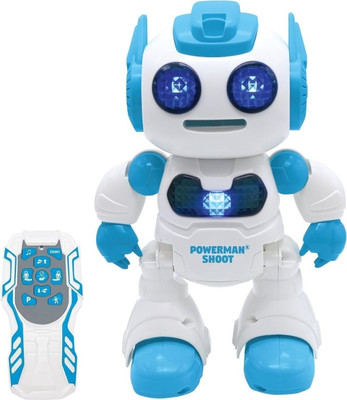 MY BABY LOVE A PERFECT CARE Remote-Control Robot, Plays Music and Dances.(White, Blue)