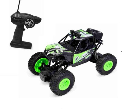 Pepstter 1:18 4 Function Rock Climber Radio Control Car High Speed Monster Racing Car(Multicolor)