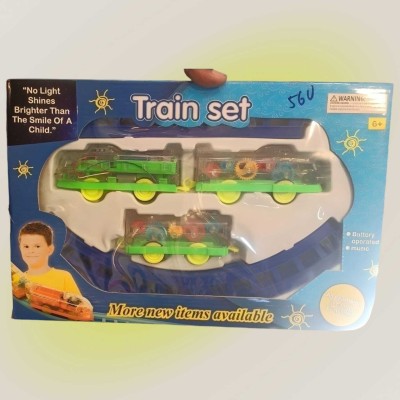 FUNKIDS Musical Train Set 67(Green_67)