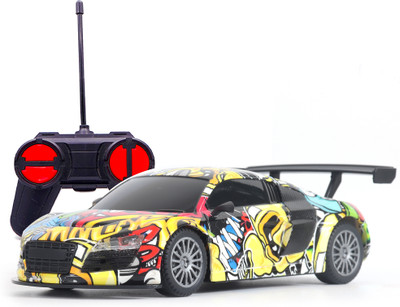 frendo High Speed Mini 1:24 Scale Rechargeable Remote car w Lithium Battery for Kids(Multicolor)