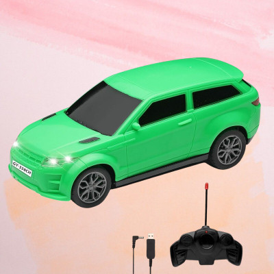 TOYACHI 3D Famous Car Rechargeable Remote Control Toy G3(Green)