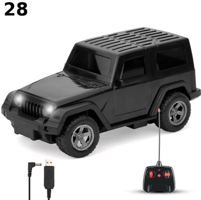 AS TRADERS Off-Road RC Jeep Toy Car with Remote & Charger – BLACK30(Multicolor)
