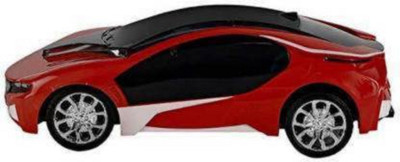 Toodles NEW_Wireless Remote Control High Speed 3D Famous Car with Light_Car 18(Red)