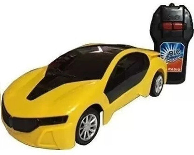 3 Jokers Remote Control Fast Modern Car With 3D Light Toy for Kids(Multicolor)