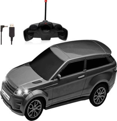 KAVANA Famous Car Remote Control 3D with LED Lights, Chargeable 83(Multicolor)